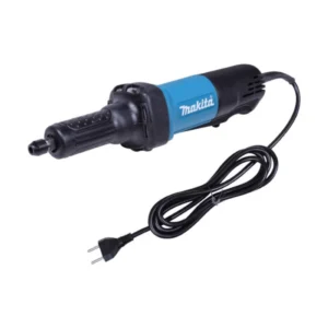 Retífica Elétrica Makita GD0800C **Descrição do Produto:** A retífica elétrica Makita GD0800C é uma ferramenta de alta precisão e potência, projetada para trabalhos de desbaste, acabamento e polimento em superfícies metálicas e outros materiais. Com um design ergonômico e compacto, esta ferramenta é ideal para profissionais que necessitam de alta performance e durabilidade. **Características Técnicas:** - **Modelo:** GD0800C - **Marca:** Makita - **Potência:** 750W - **Velocidade variável:** Sim, com controle eletrônico de velocidade para ajuste preciso conforme a aplicação. - **Velocidade sem carga:** 7.000 - 28.000 RPM - **Tensão:** 220V (disponível também em 110V) - **Diâmetro do Pinça:** 6mm (1/4") - **Sistema de refrigeração:** Ventilação dupla para melhor dissipação de calor e aumento da vida útil do motor. - **Peso:** 1.6 kg - **Comprimento do cabo:** Aproximadamente 2.5 metros, proporcionando maior alcance durante o uso. - **Dimensões:** 371 mm de comprimento total. - **Material:** Carcaça em alumínio e corpo emborrachado para maior conforto e aderência durante o uso. - **Proteção contra sobrecarga:** Sim, com sistema de proteção contra sobrecarga que desliga automaticamente a ferramenta em caso de superaquecimento. - **Soft Start:** Sistema de partida suave que evita o choque inicial e proporciona maior controle na operação. - **Isolamento duplo:** Garantindo maior segurança ao operador. **Funcionalidades:** - **Precisão e Controle:** A velocidade variável permite ajustes finos para diferentes tipos de materiais e aplicações, garantindo um acabamento perfeito. - **Durabilidade:** Construída com materiais de alta qualidade e um sistema de ventilação eficiente, a GD0800C é projetada para resistir a longas horas de uso contínuo. - **Ergonomia:** O design compacto e o corpo emborrachado proporcionam maior conforto e controle, reduzindo a fadiga durante o uso prolongado. - **Versatilidade:** Ideal para uma ampla gama de aplicações, incluindo desbaste, acabamento, polimento e corte de materiais diversos. **Acessórios Inclusos:** - **Pinça de 6mm (1/4")** - **Chave de aperto** - **Manual de instruções** **Aplicações:** - **Metalúrgica:** Desbaste e acabamento de peças metálicas. - **Automotiva:** Polimento de componentes e peças automotivas. - **Marcenaria:** Acabamento em superfícies de madeira. - **Construção Civil:** Trabalhos de precisão em materiais de construção. A retífica elétrica Makita GD0800C é uma ferramenta robusta e eficiente, ideal para profissionais que buscam qualidade e desempenho em suas atividades diárias.